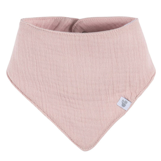 Muslin Bandana Bib - Blush