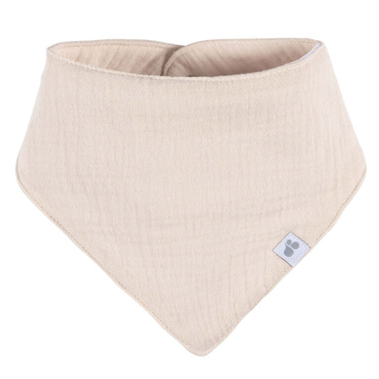 Muslin Bandana Bib - Beige