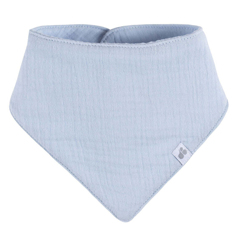 Muslin Bandana Bib - Baby Blue