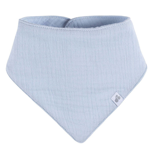 Muslin Bandana Bib - Baby Blue