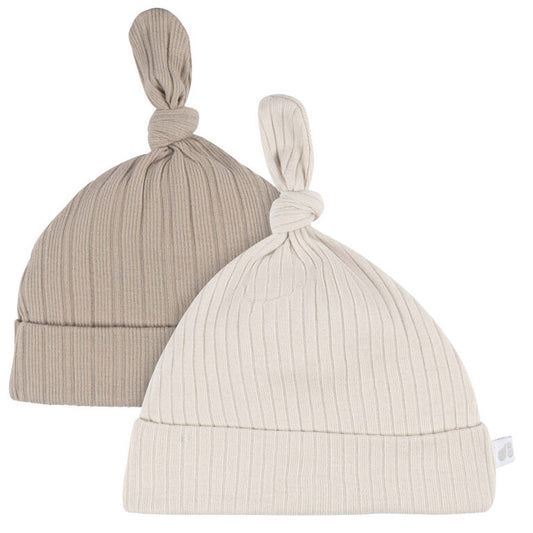 Baby Knot Hat - Beiges