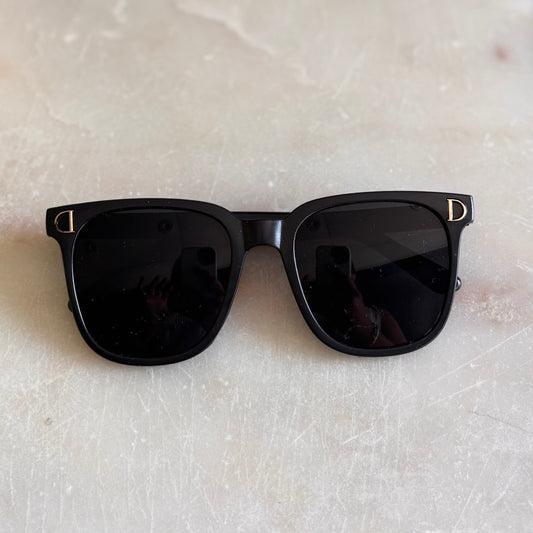 Toddler Square Sunglasses - Black Night