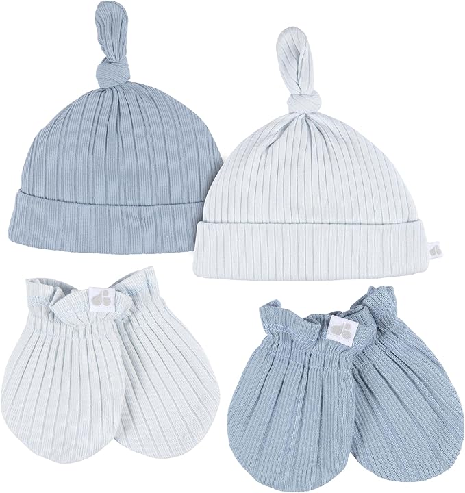 Baby Knot Hat - Blues