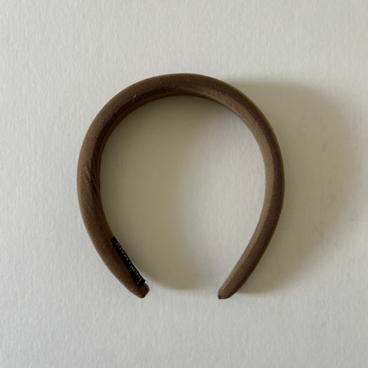 Fabric Headband - Chocolate