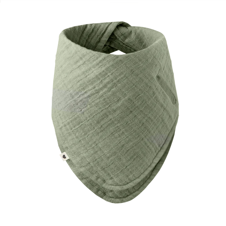 Muslin Bandana Bib - Sage