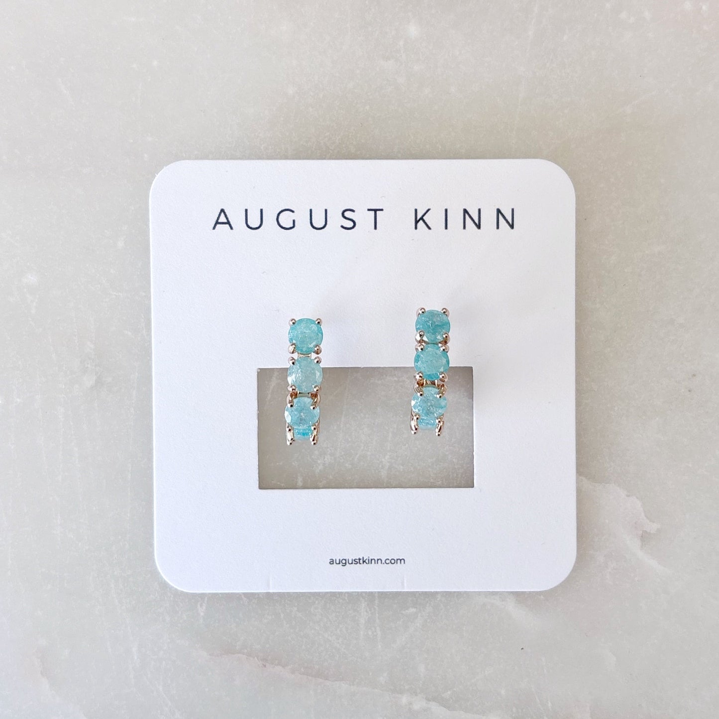 Oceana Earrings - Aquamarine