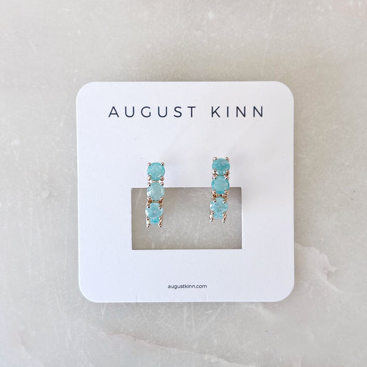 Oceana Earrings - Aquamarine