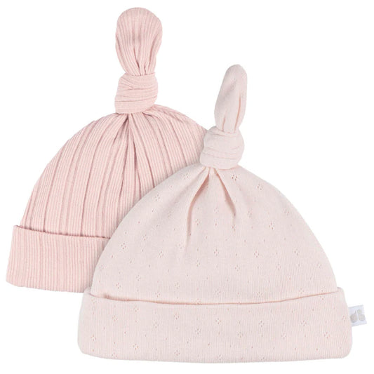 Baby Knot Hat - Pinks