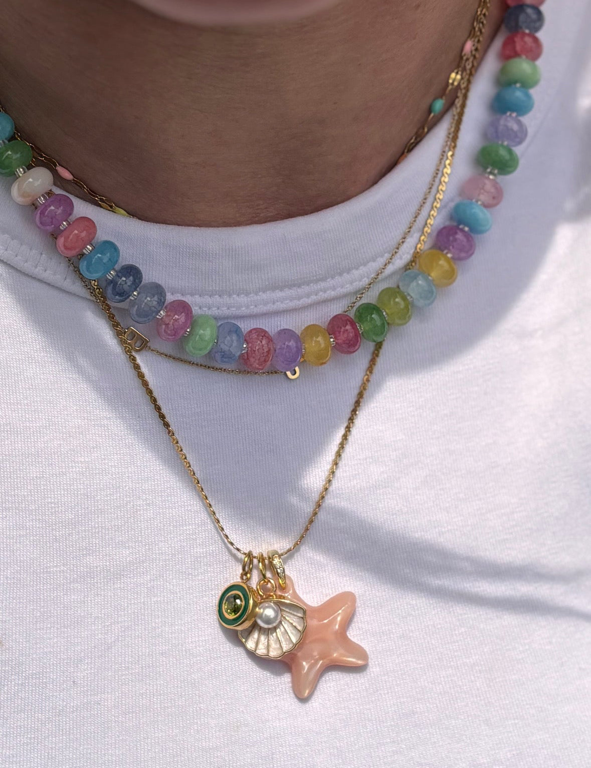 Oyster Pearl Charm