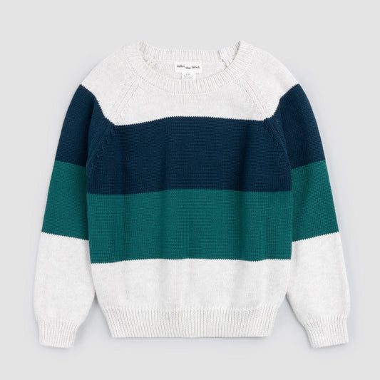 Knit Colour Block Sweater