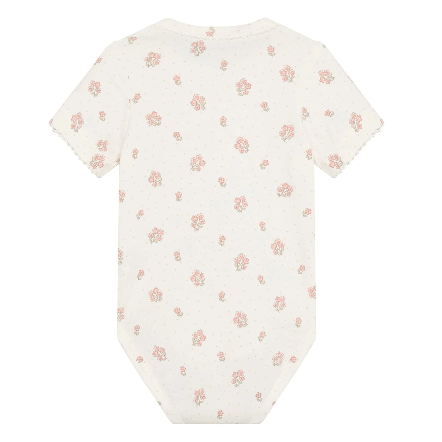 Short Sleeve Bodysuit - Flowers