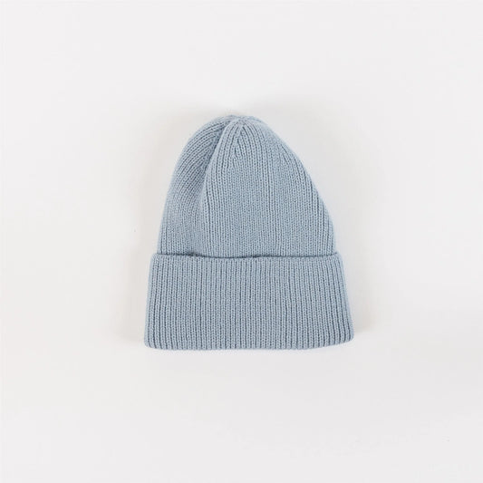 Ribbed Knit Hat - Blue