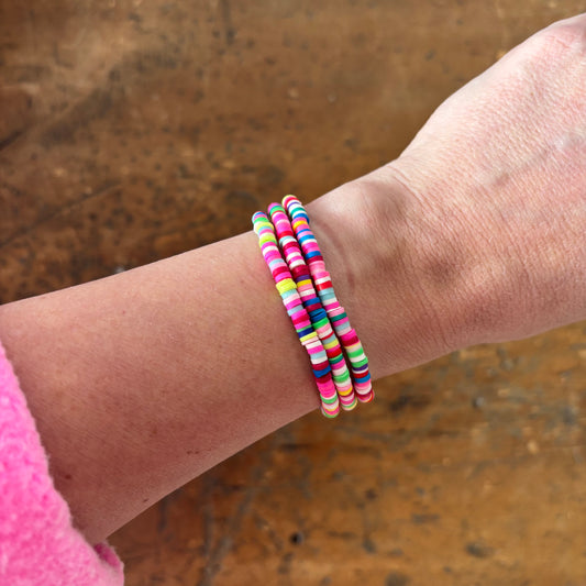 Beaded Stacking Bracelet - Multi