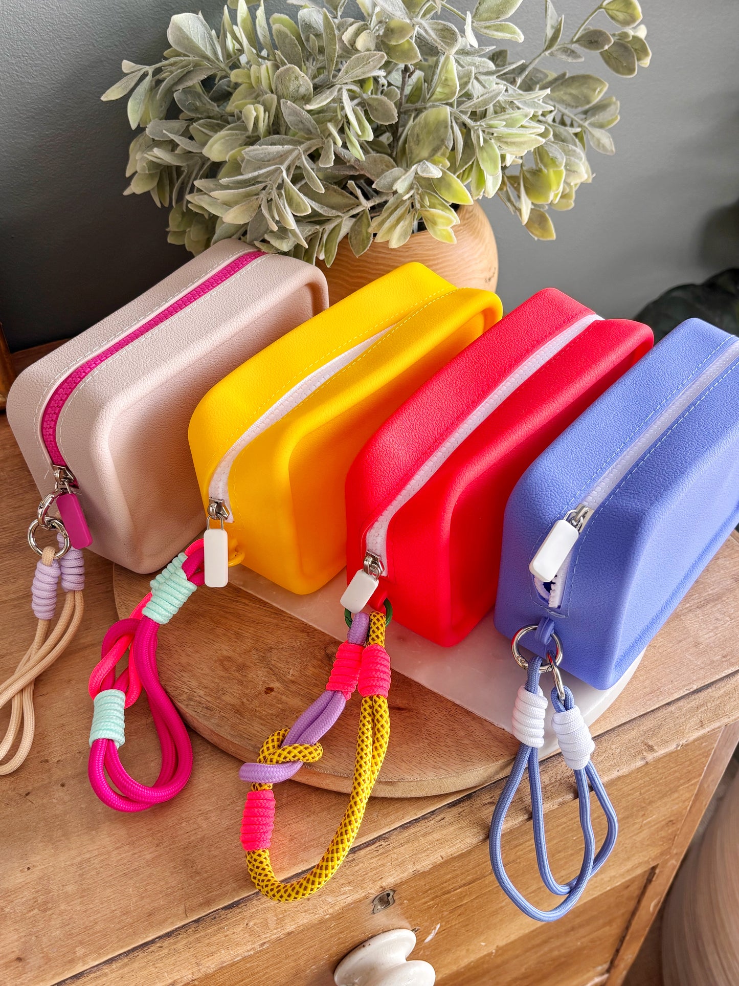 Silicone Cosmetic Pouch - Periwinkle