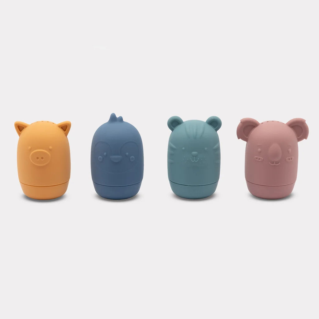 Bath Animal Squeezers (4 pack) - Tidal