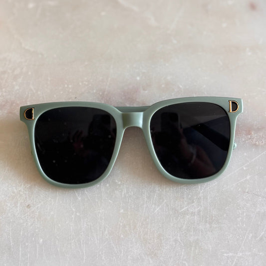 Toddler Square Sunglasses - Green