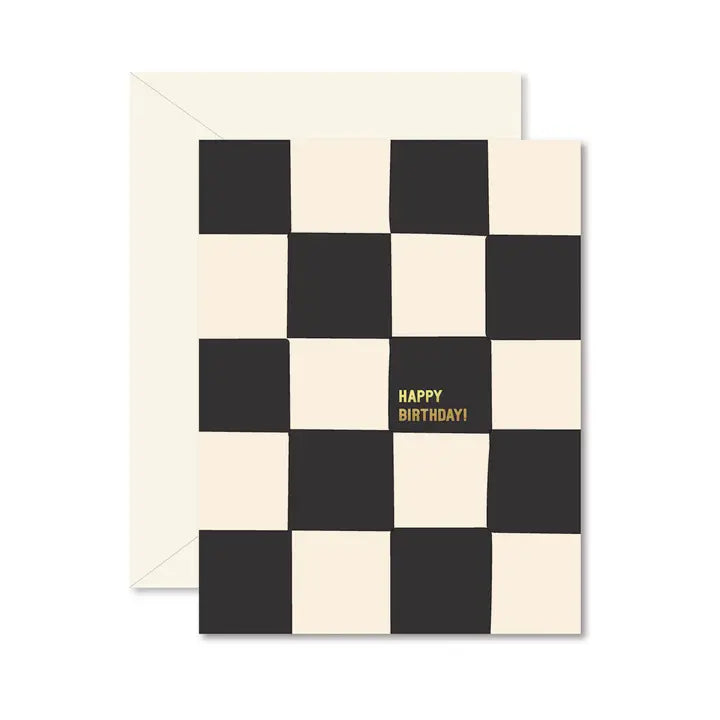 Birthday Card - Chessboard