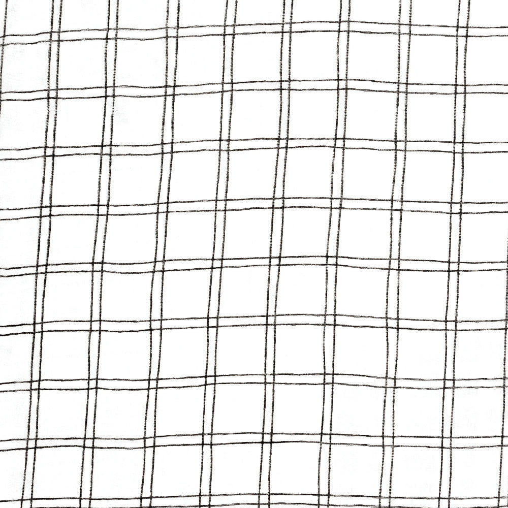 Muslin Fitted Crib Sheet - Grid