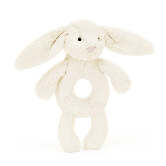 Bunny Rattle - Cream