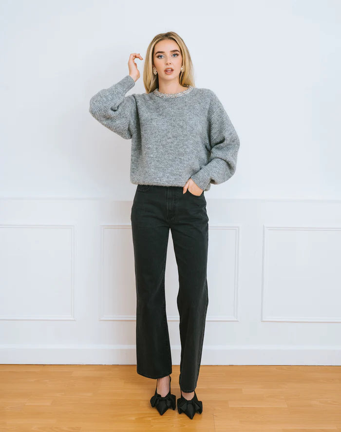 Blair Knit Crystal Crew