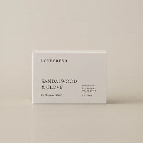 Everyday Bar Soap - Sandalwood + Clove