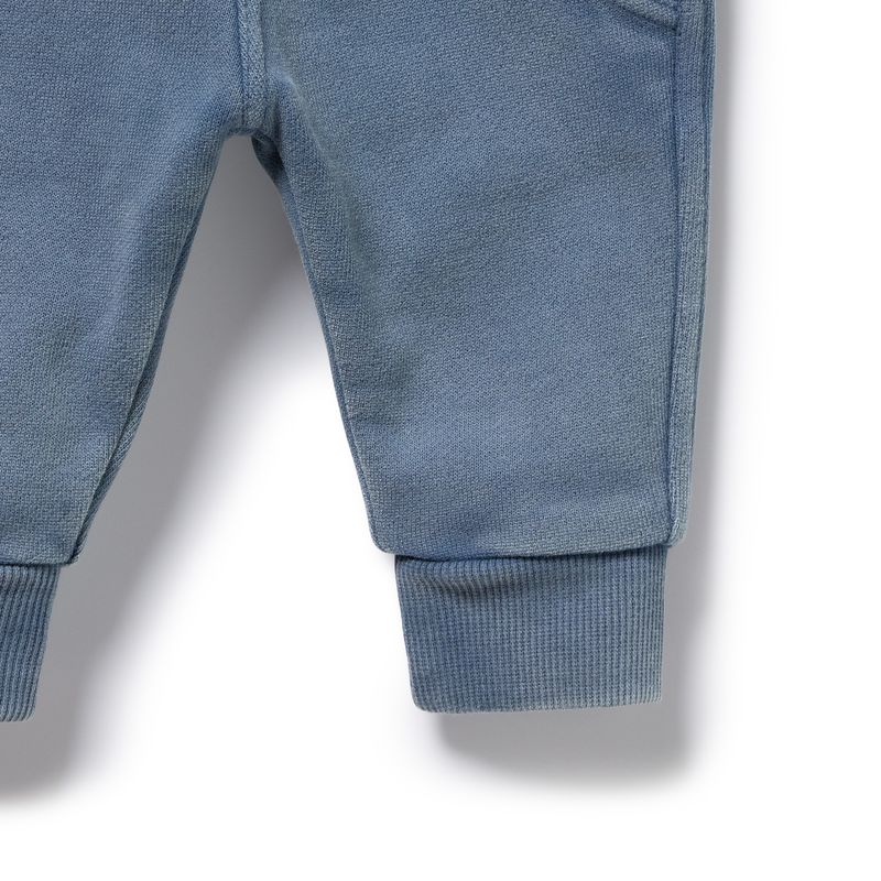 Organic Terry Sweat Pant - Twilight Blue