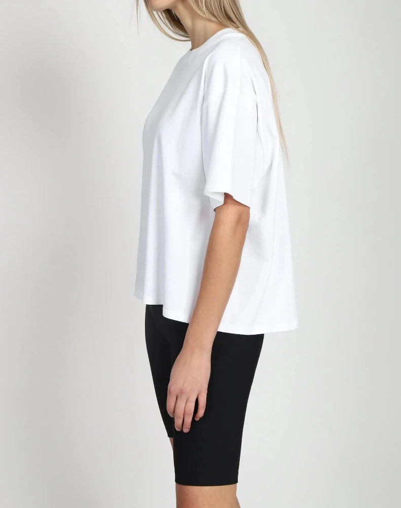 Boxy Tee - White