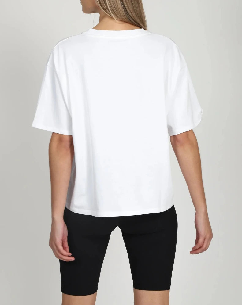 Boxy Tee - White