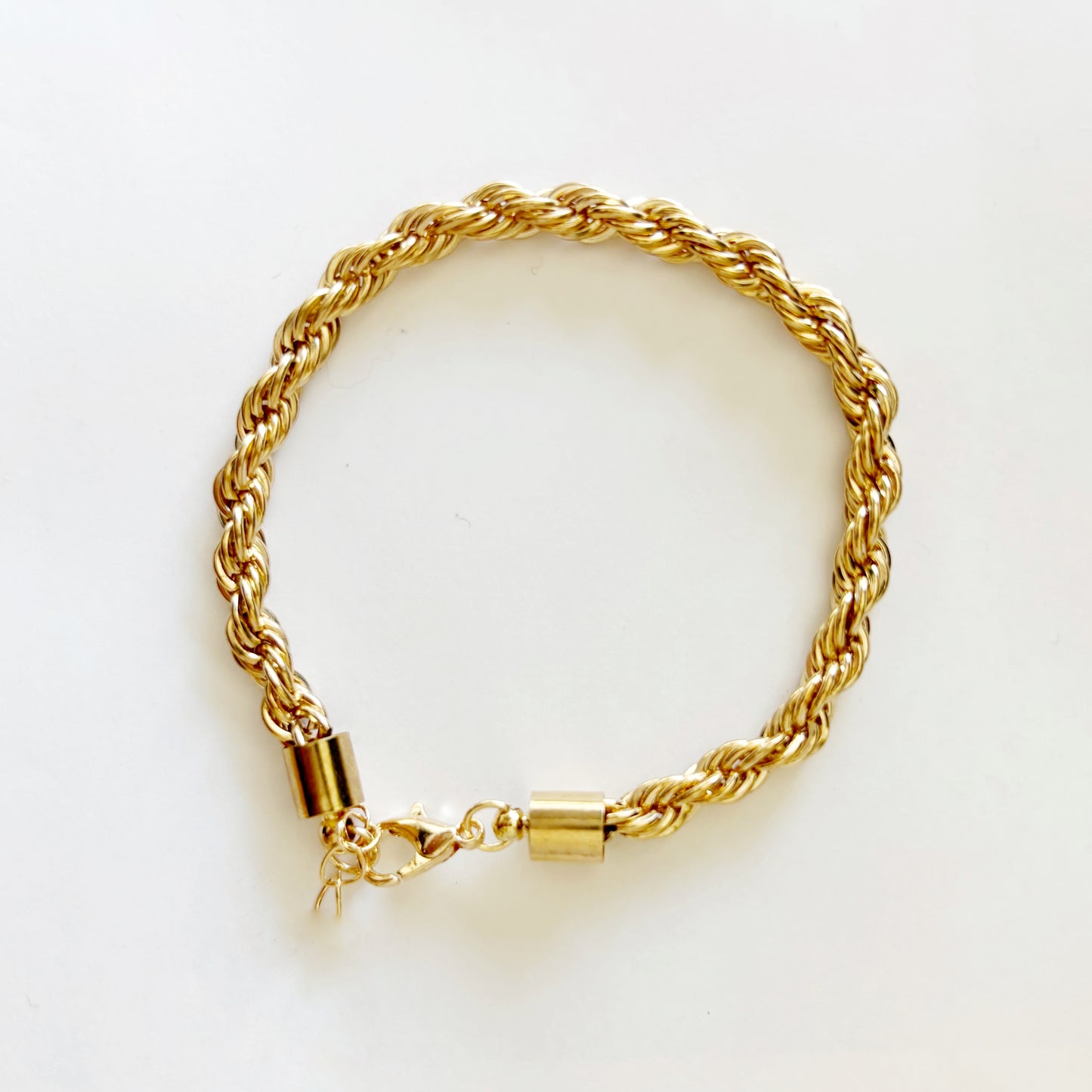 Gold Bracelet - Twisted Large