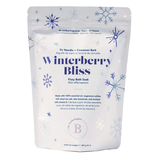 Fizzy Bath Soak - Winterberry Bliss