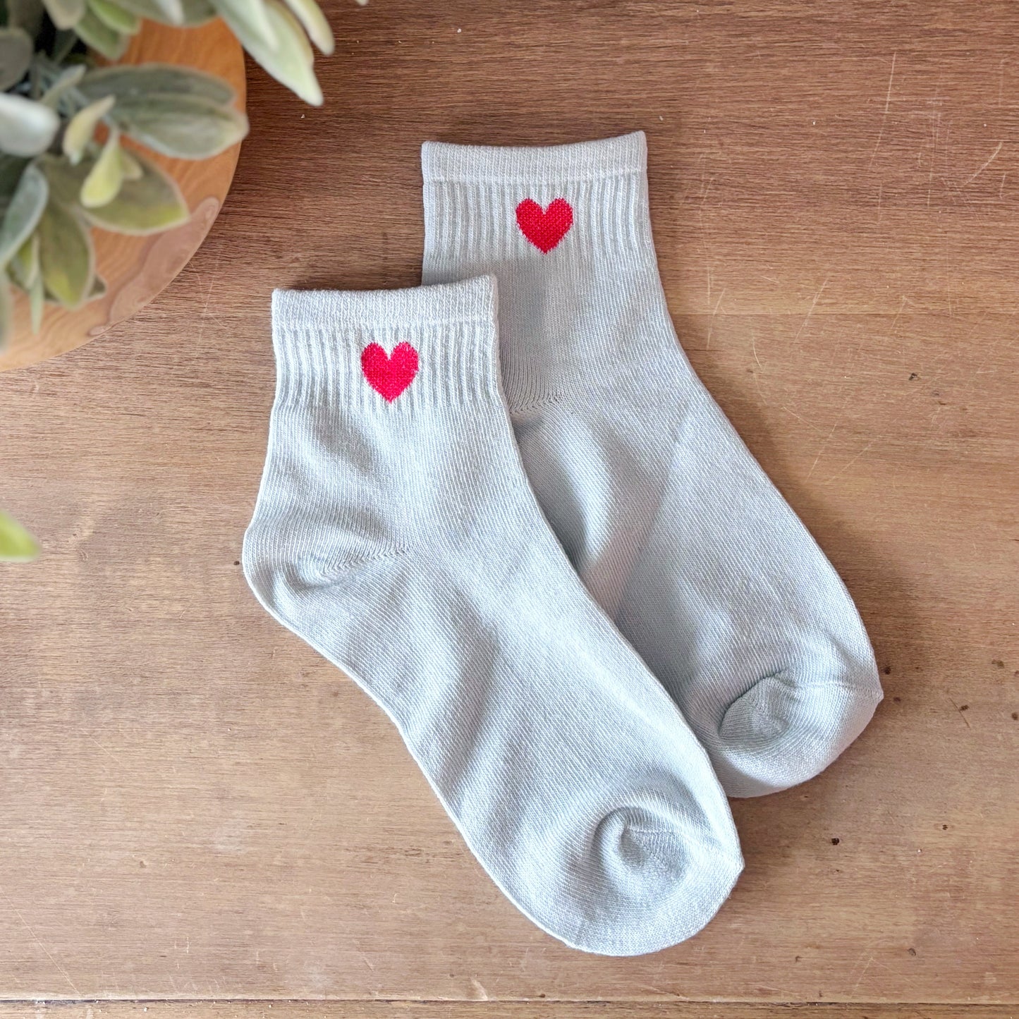 Red Heart Socks - Ash