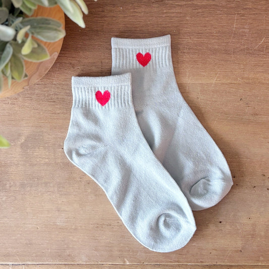 Red Heart Socks - Ash