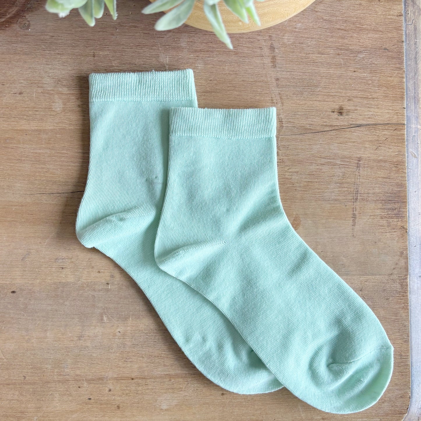 Cotton Socks - Mint