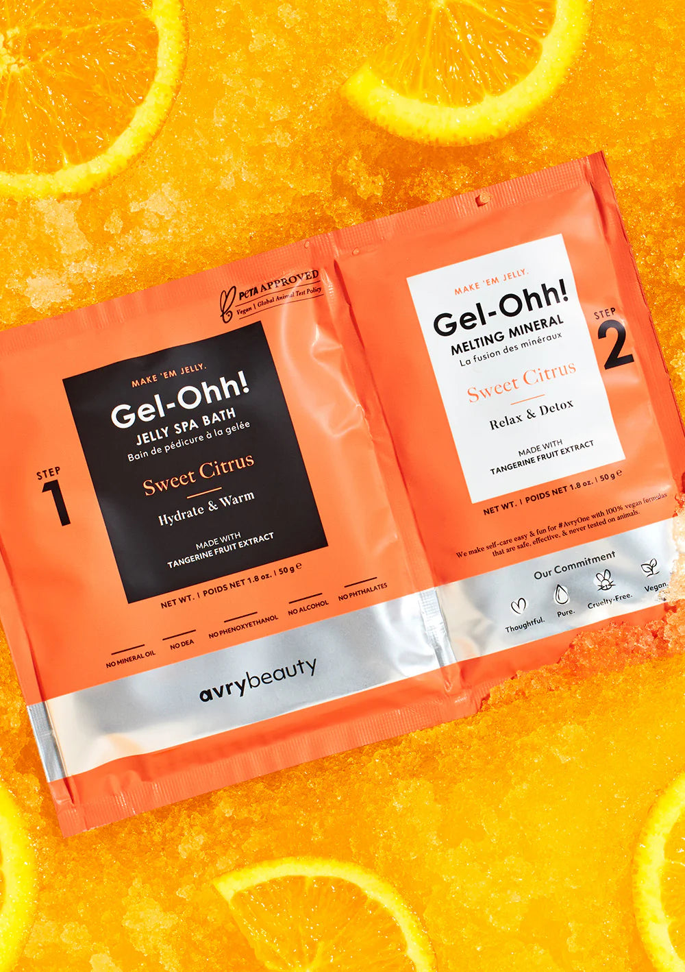 Ohh Jelly Pedicure Soak - Sweet Citrus