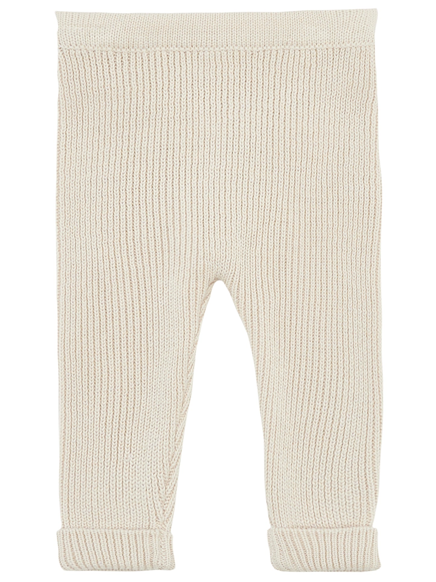 Sweater Knit Leggings - Creme
