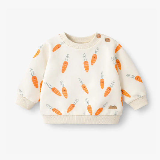 French Terry Sweat Shirt - Carrots