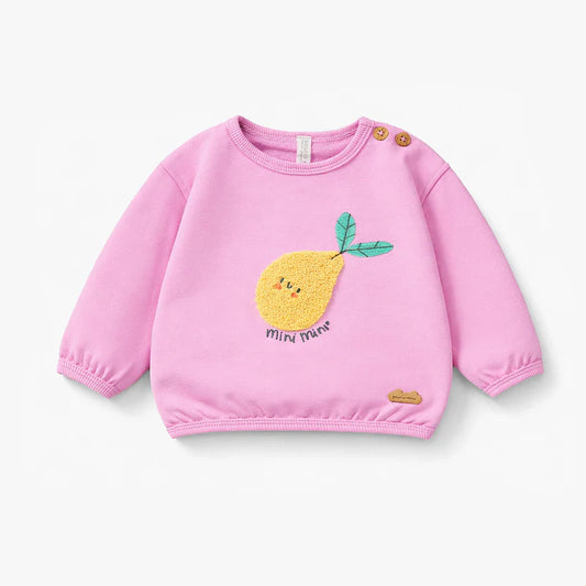French Terry Sweat Shirt - Pear