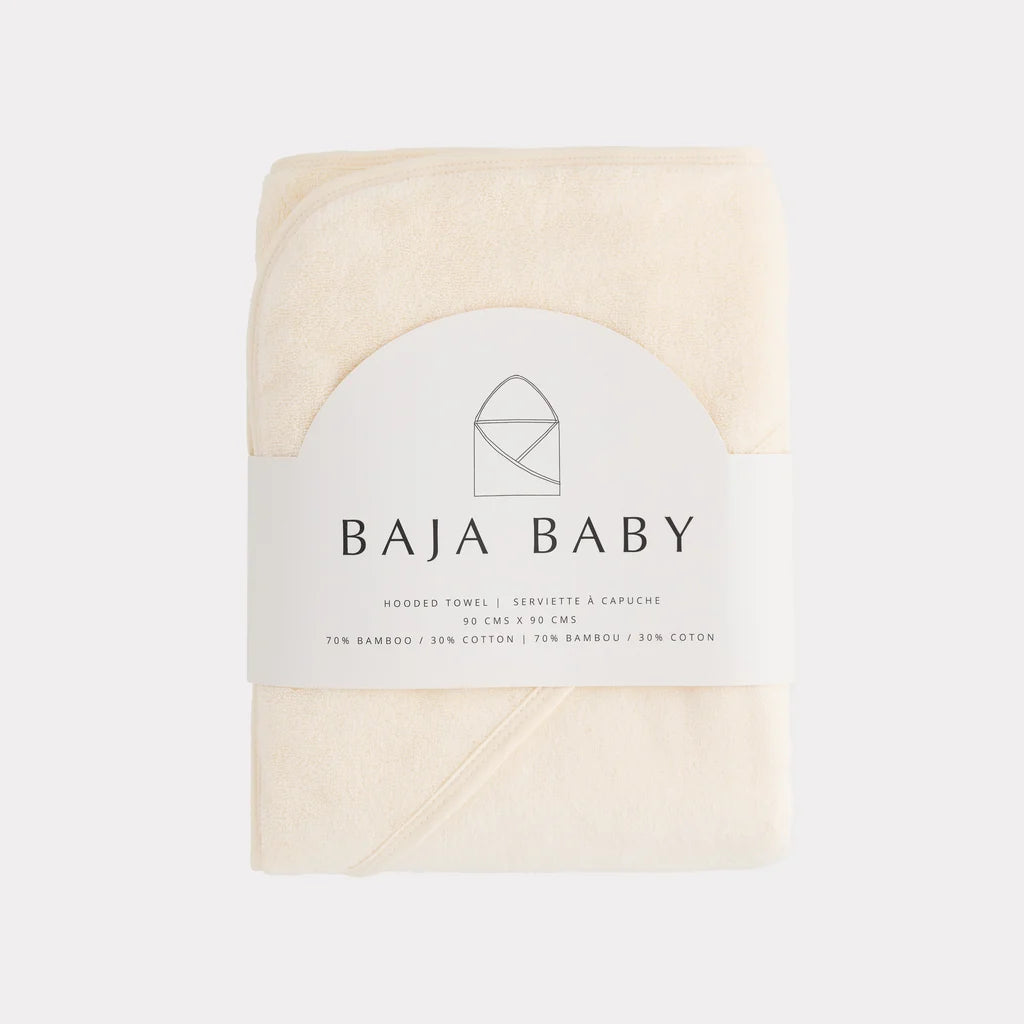 Hooded Towel - Off-White