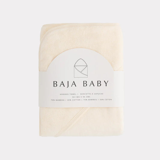 Hooded Towel - Off-White