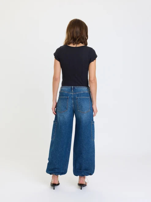 Mirage Mid Rise Cargo Harem - Snap
