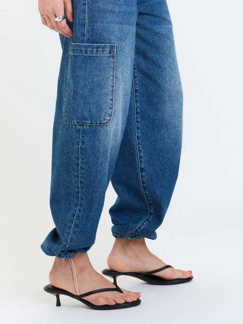 Mirage Mid Rise Cargo Harem - Snap