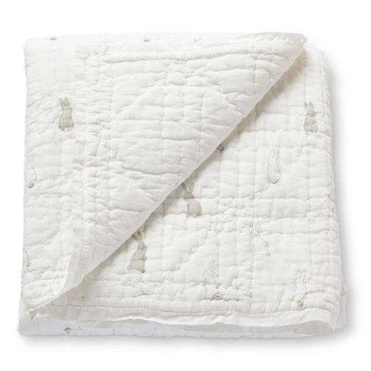 Quilted Blanket - Bunny Hop