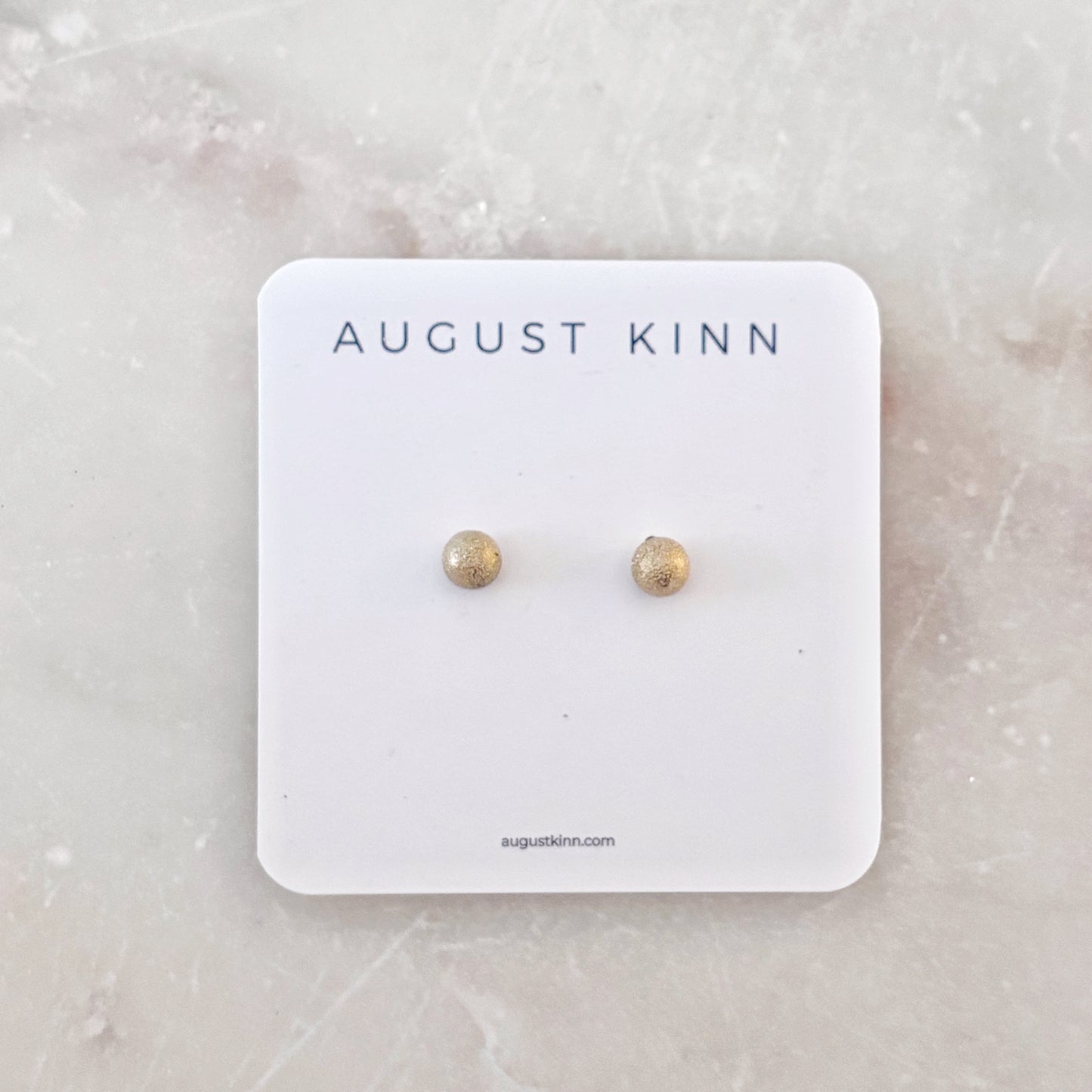 Stud Earrings - Shimmer Ball