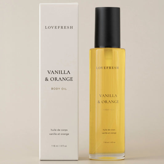Body Oil - Vanilla & Orange