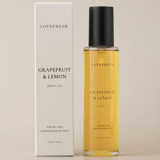 Body Oil - Grapefruit & Lemon