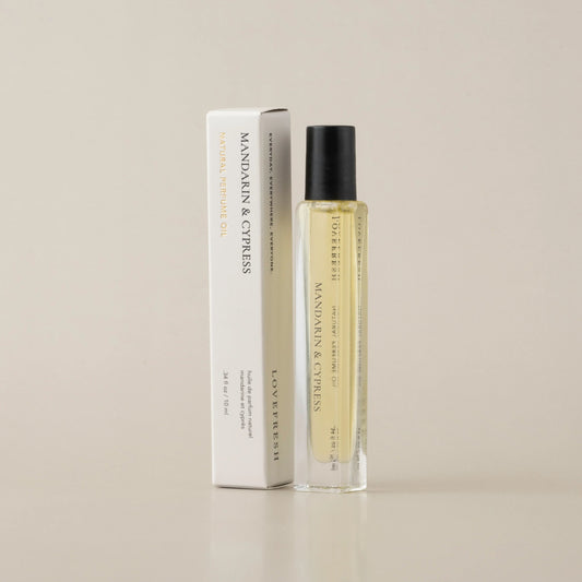 All Natural Perfume Oil - Mandarin & Cypress