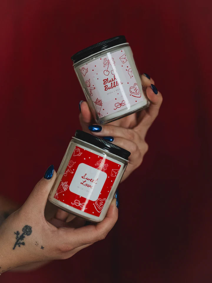 Soy Candle - Blush Bubbles