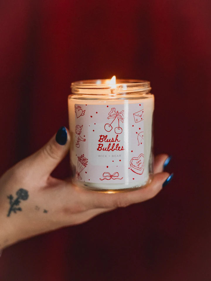 Soy Candle - Blush Bubbles