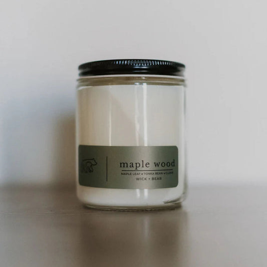 Soy Candle - Maple Wood