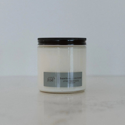 Soy Candle - Bamboo + Coconut